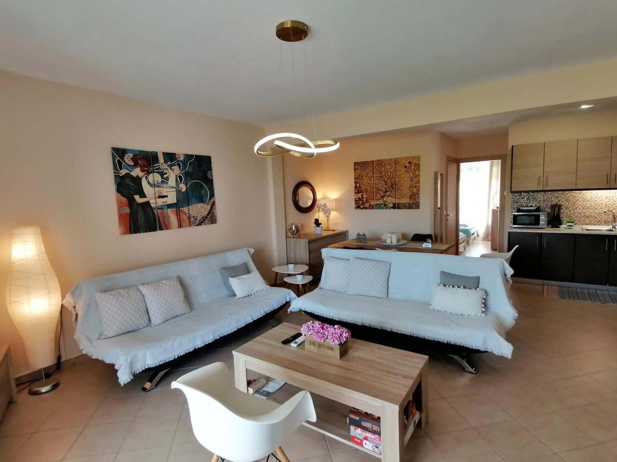 Apartamento Bella Casa Néa Péramos Exterior foto