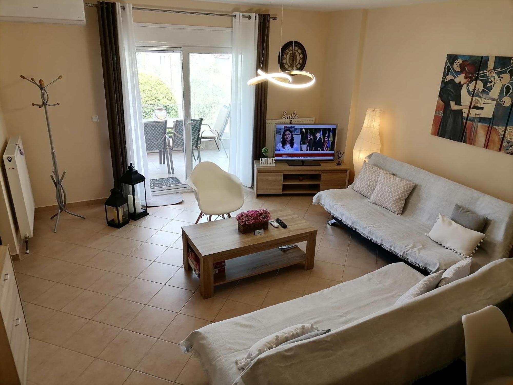 Apartamento Bella Casa Néa Péramos Exterior foto